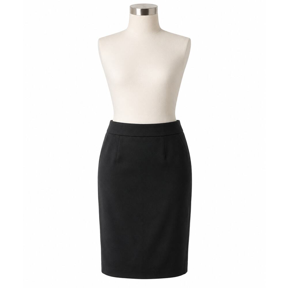 Calvin Klein Women's Classic Black Pencil Skirt - Size 4